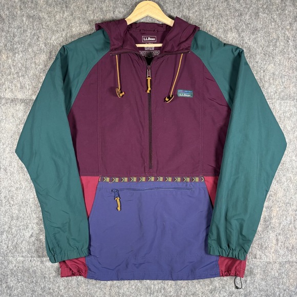 L.L. Bean Other - LL Bean Mountain Classic Anorak Men's XL Tall Colorblock Gorpcore 505299